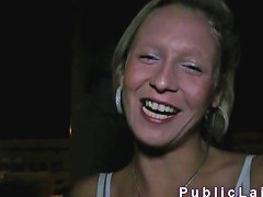 Blonde Woman Fucked Next To The Road Porn Videos